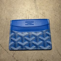 Card Holder Wallet Blue