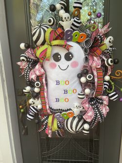 Halloween Door Wreath