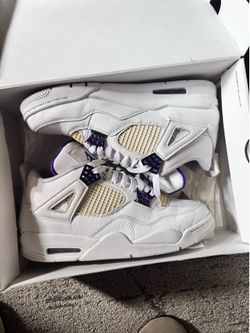 Jordan 4 Purple Metallic