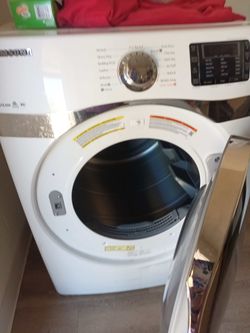 Samsung front load washer and dryer