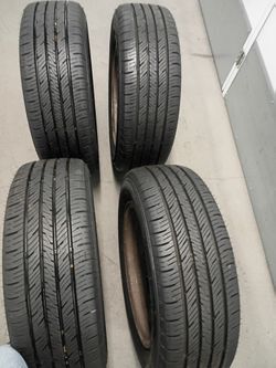 Set  Of 4 Tires  R14 New & 4 Rims 14" 