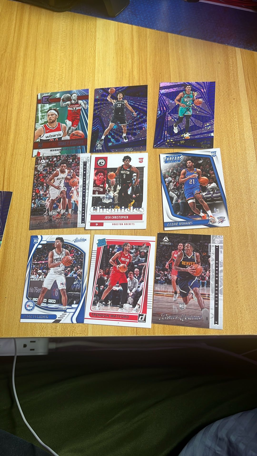 PANINI BASKETBALL CARDS