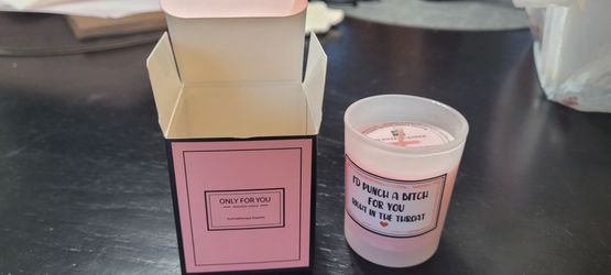 Only For You Handmade Scented Candle with Box