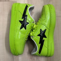 LIME GREEN BAPES 