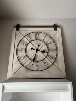 Barn Door Wall Clock