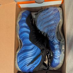 Nike Foamposite Royal Blue Size 9