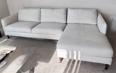 modern sectional sofa in excellent condition