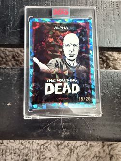 2026 Keepsake The Walking Dead Alpha Blue Parallel 15/20 – SSP