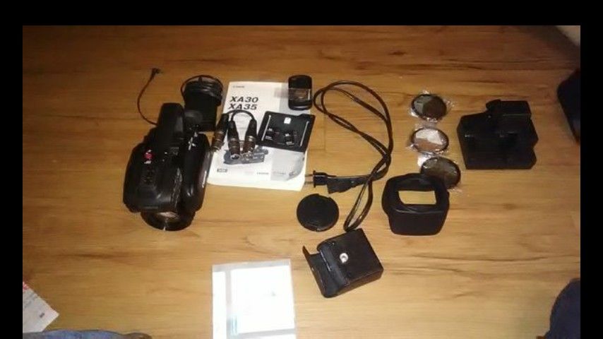 Canon Professional Camera Model XA30 XA35