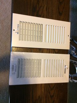 2 @ 4”X10” Floor or Ceiling HVAC Registers