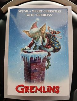 Neca Ultimate Santa Stripe And Gizmo Gremlins action Figure