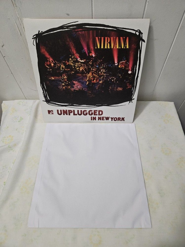 Vinyl Record Nirvana Unplugged In New York Vinyl In Great Condition 