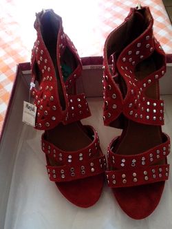 Red high heels