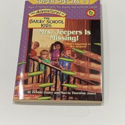 The Adventures of the Bailey School Kids , Mrs.Jeepers is Missing! by Debbie Dadey, Marcia Thornton Jones (1996) Paperback