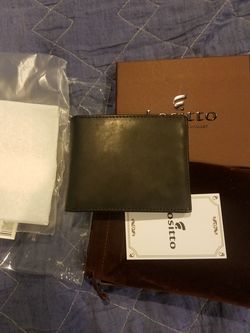 Lositto RFID blocking genuine leather wallet