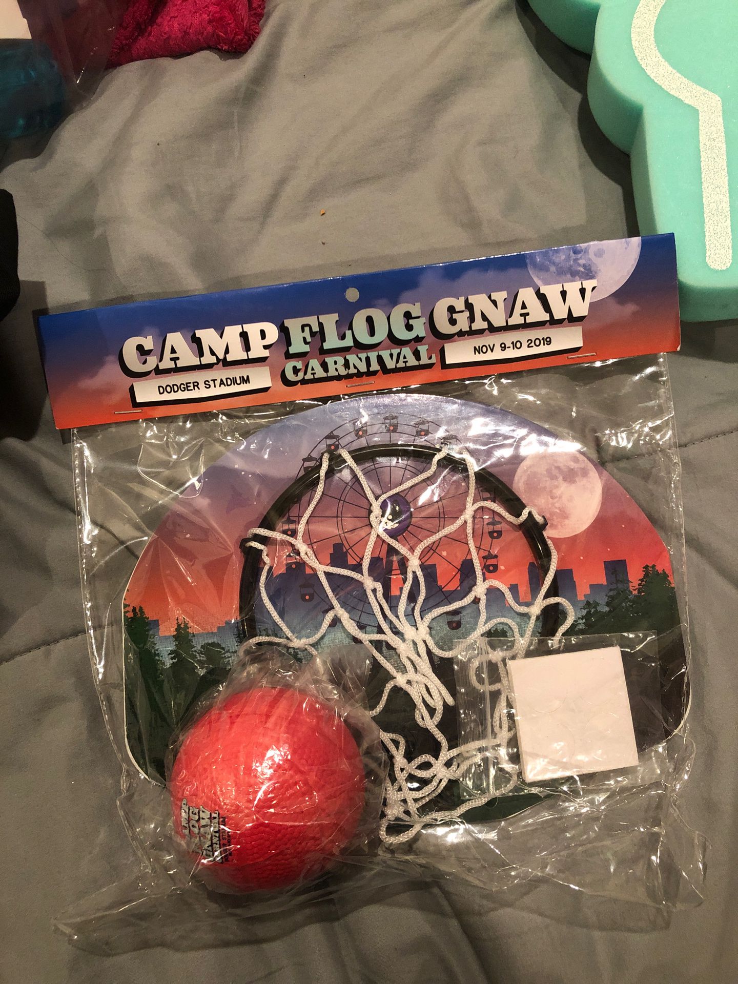 Camp Flog Gnaw Basketball Hoop