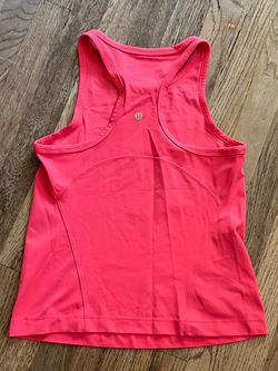 Lululemon Pink Athletic Tank Top