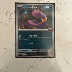 Team Rocket's Ekans • Destined Rivals Pokemon Destined Rivals • 112/182