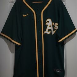 Nike Dri-Fit Oakland Athletics MLB Baseball Jersey Men's Size XL Brand NEW Authentic 