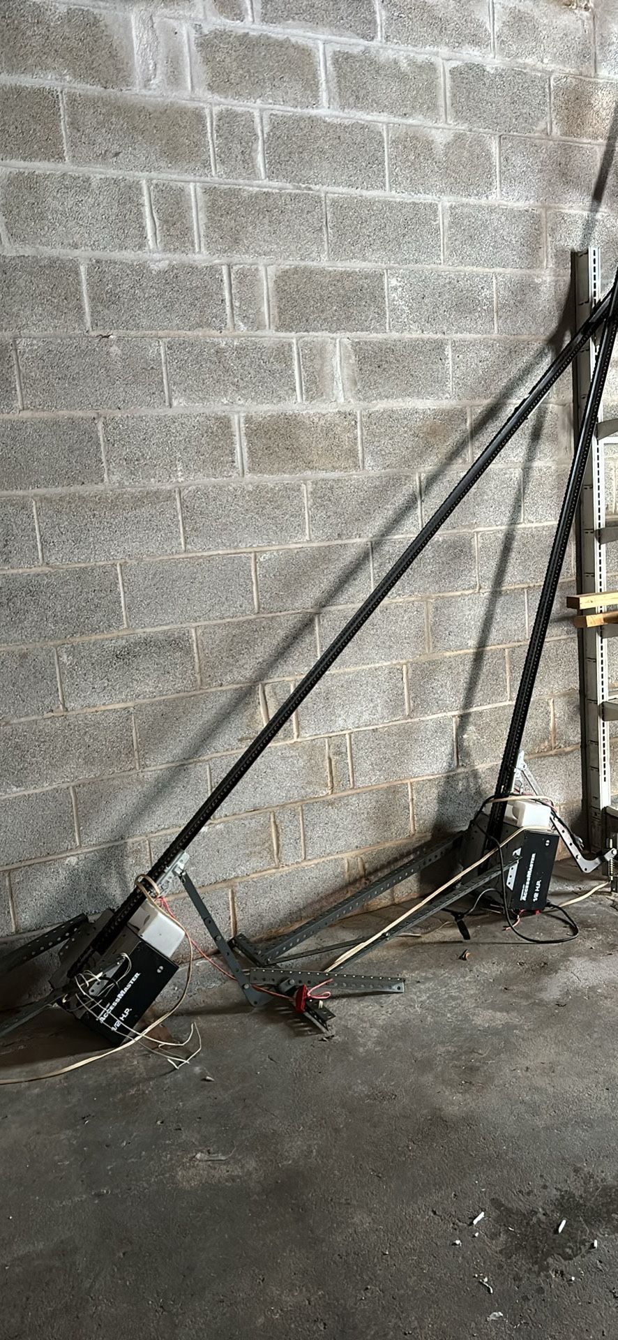Set of two garage door openers