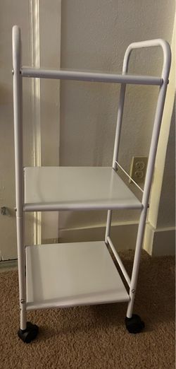 3 tiered cart white