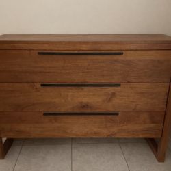 Brown 3- Drawer Dresser - HOME