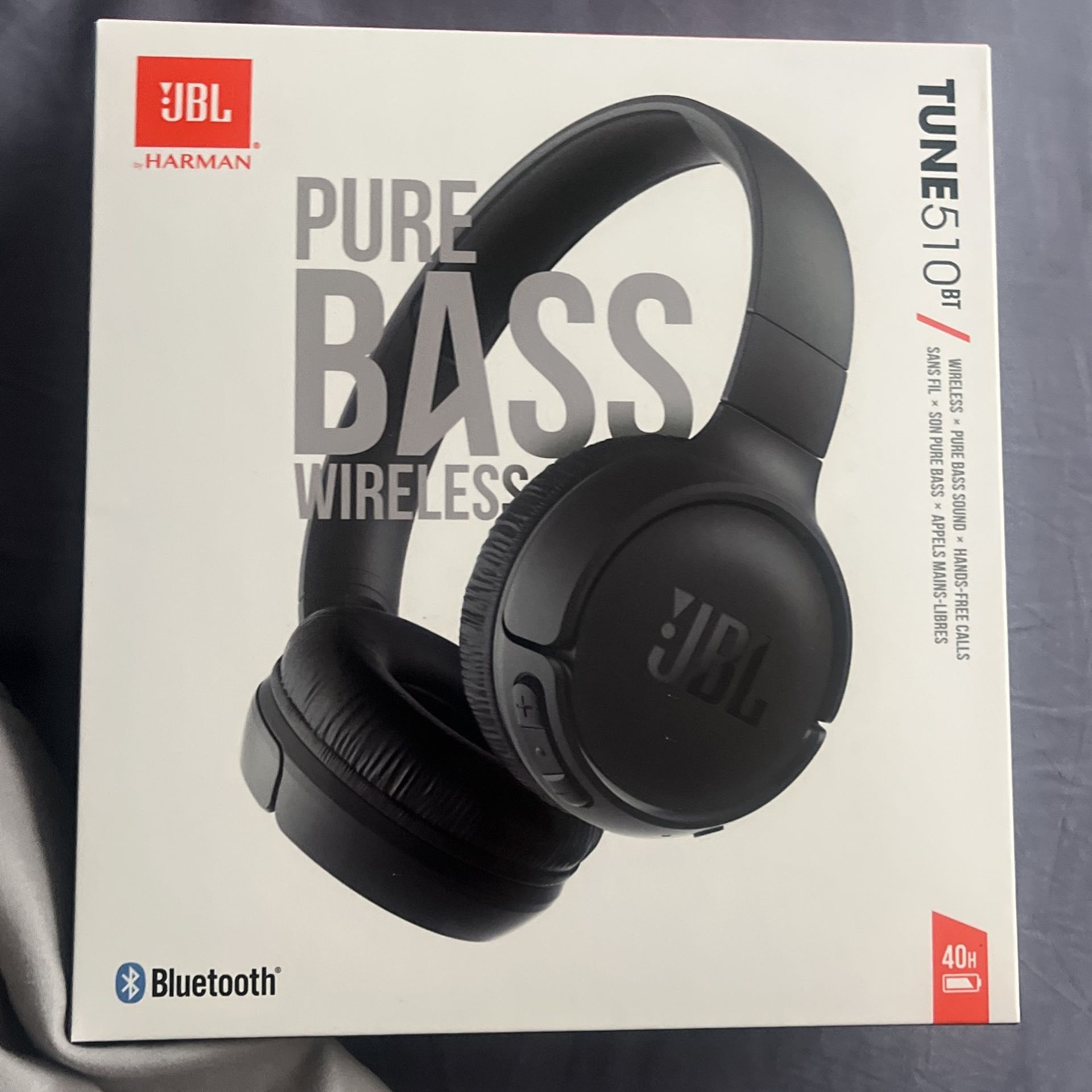 Brand new JBL Pure Bass Wireless Headphones  