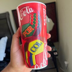 FIFA World Cup 2026 MIAMI PORTUGAL vs. COLOMBIA Collectors Coca-Cola Large Cup