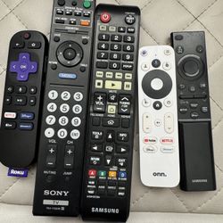 tv remotes 