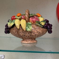Ceramic Fruit Basket