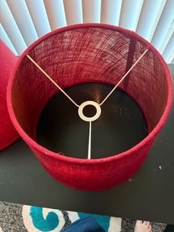 Red Drum Lamp Shade