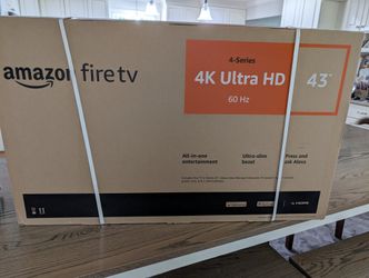 Brand New 43” Amazon Fire TV – Factory Sealed – $200