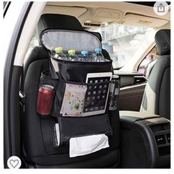 3-IN-1 BACKSEAT ORGANIZER WITH COOLER & BACKPACK Multiple Pockets for Maps, aL3-IN-1 BACKSEAT ORGANIZER WITH COOLER & BACKPACK Multiple Pockets for Ma