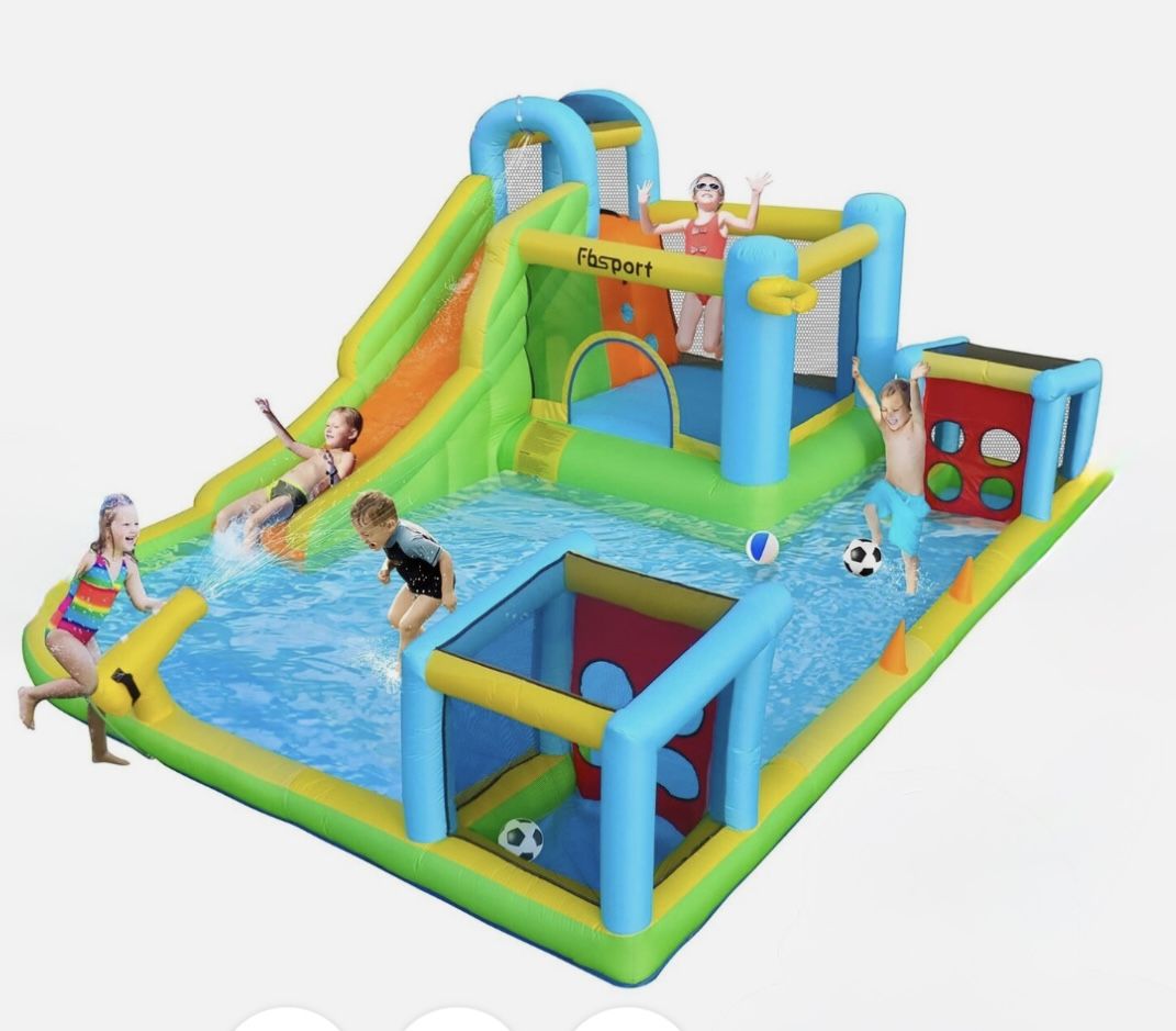 Inflatable Bounce House Water Slide