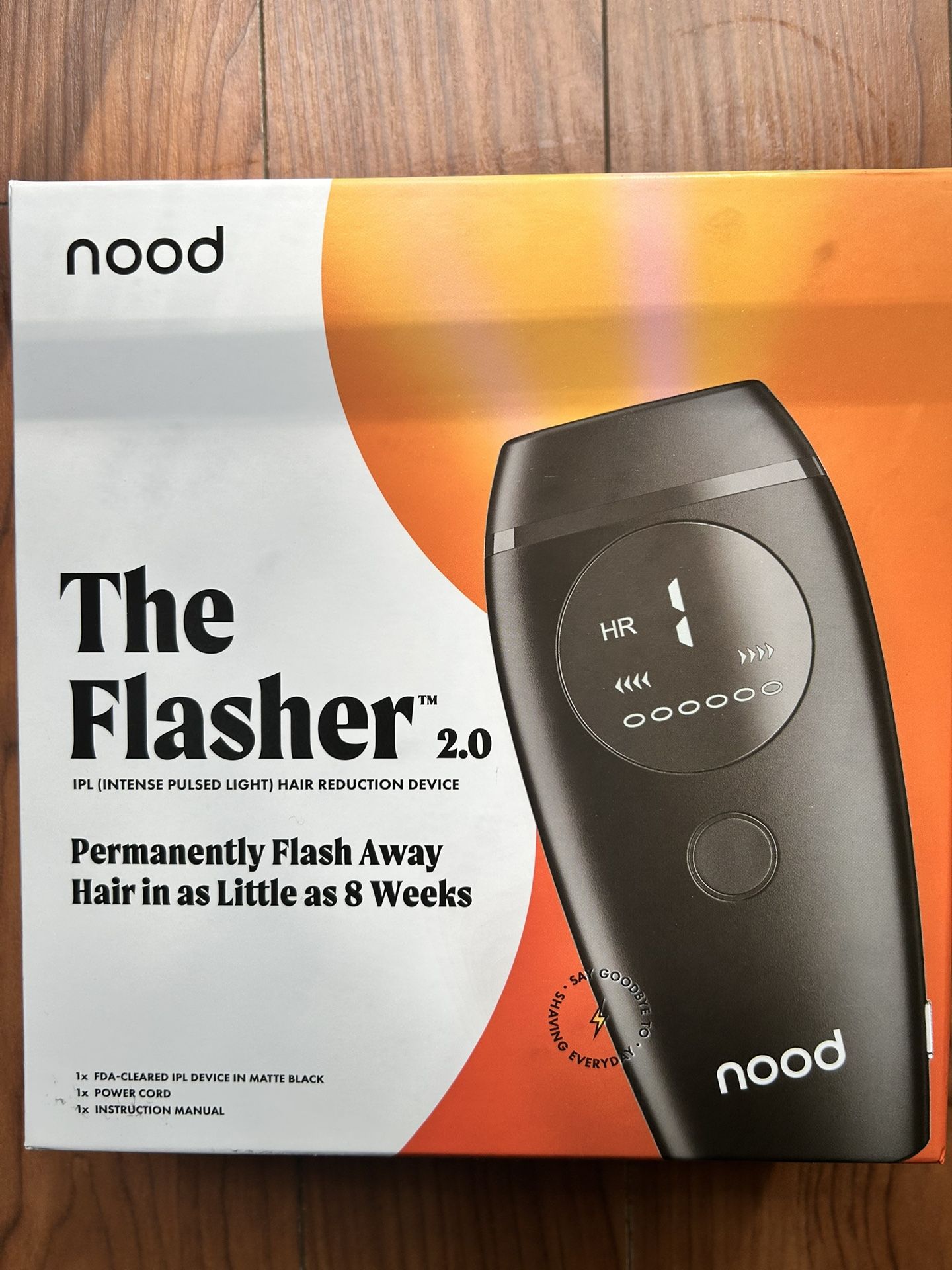 The Faster 2.0 Nood Hair Removal IPL Black