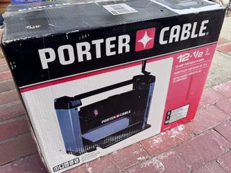 Porter-Cable 12-1/2 Inch Portable Planer with 2 REPLACEMENT BLADES Set