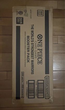 (OP17) The World’s Strongest Warriors Booster Box Case Sealed
