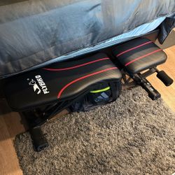 FLYBIRD Adjustable Weight Bench - Foldable, Great Condition