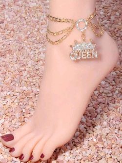 New QUEEN Anklet 