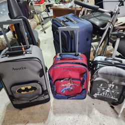 $100 For ALL Luggage Rolling Travel Bags Adult And Children's Overnight Baggage 