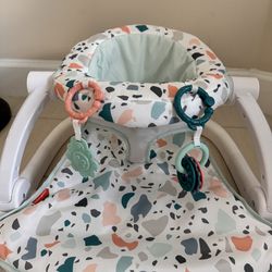 Portable Baby Chair With Toys *BARELY USED*