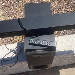 Bluetooth Sony Soundbar W/bass box 