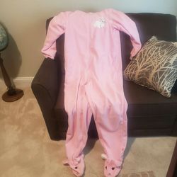 
Nick & Nora Pajamas Size XL Pink Bunny Footed One Piece Pjs


