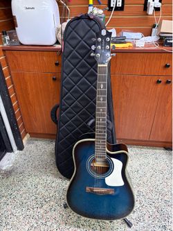 Randy Jackson American tribute limited edition acoustic electric guitar with case