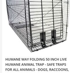 New Large Animal Trap 