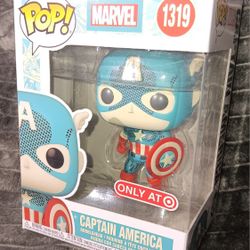 Funko Pop Captain America Target Exclusive 