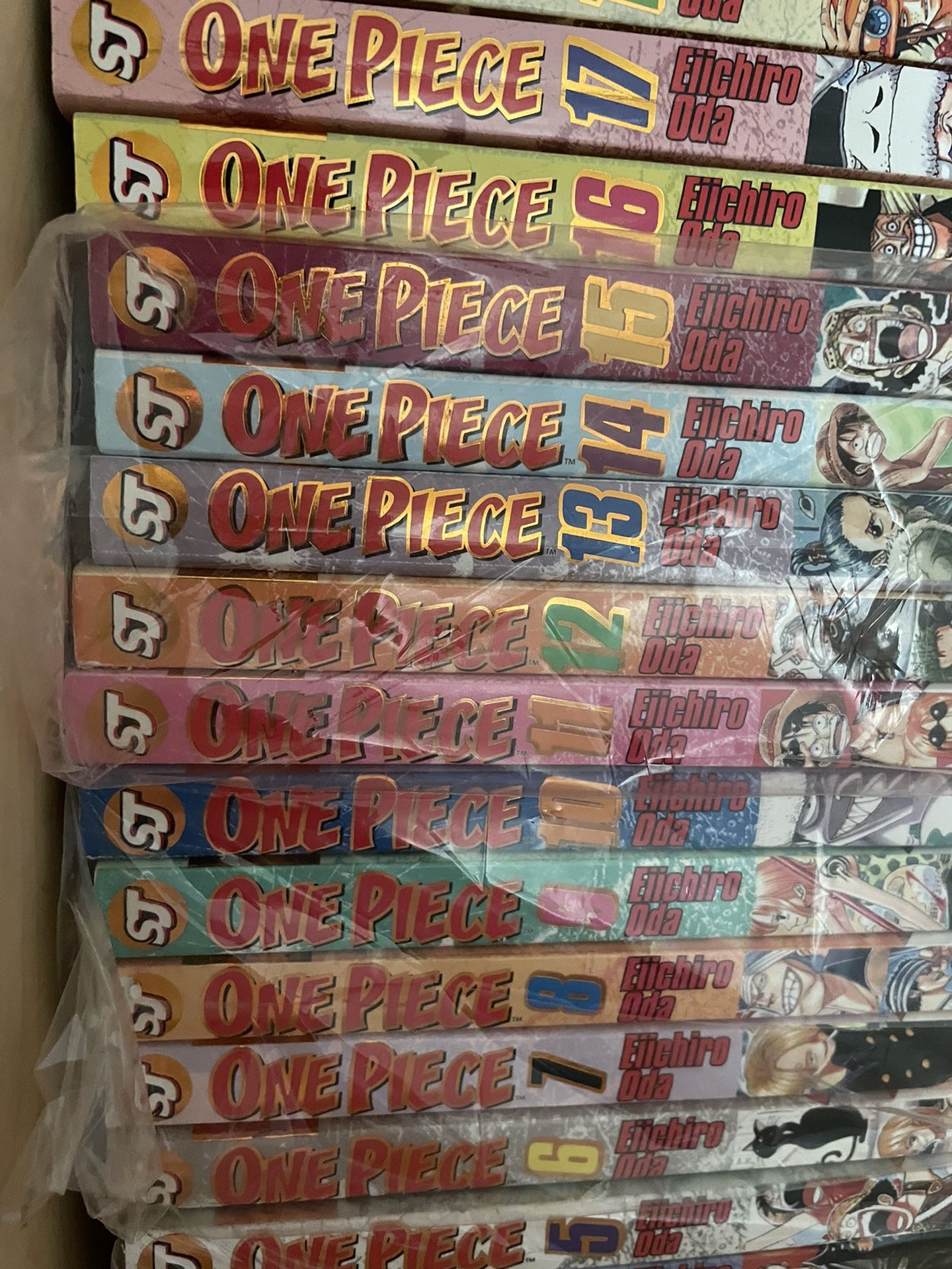 All of my One Piece - Gold Foil, vols 1-23 🔥 : r/MangaCollectors