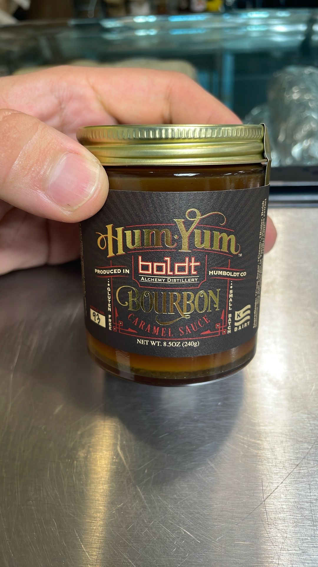 Hum Yum Bourbon Caramel Sauce