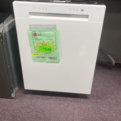 Dishwasher Lg White New Open Box And 1 Year Warranty 