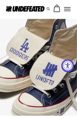 LA Dodgers x Undefeated x Converse sz 10.5